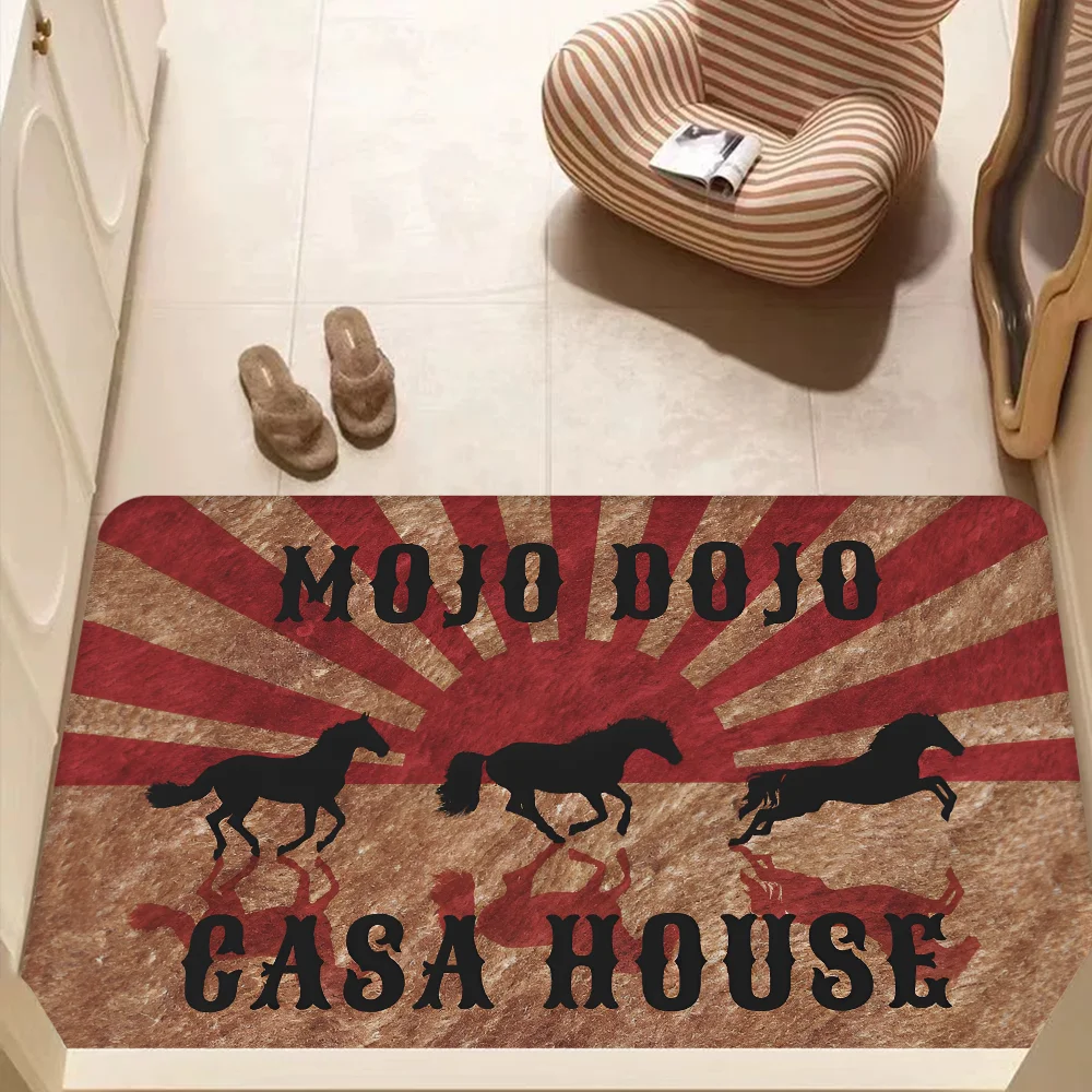 Mojo Dojo Casa House Room Mats Anti-slip Absorb Water Long Strip Cushion Bedroon Mat Household Carpets