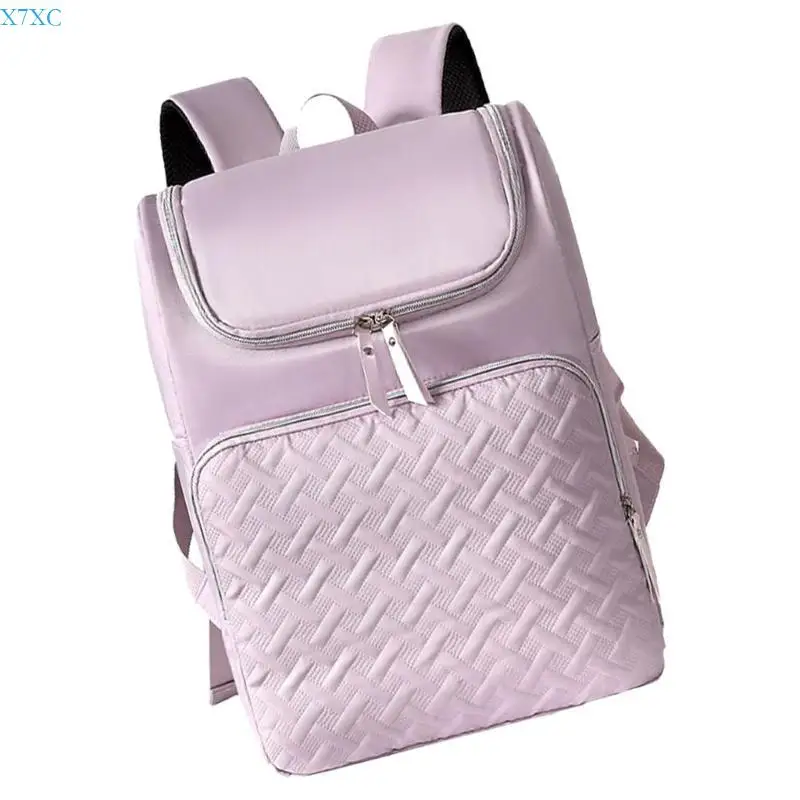 

X7XC Рюкзак из оксфордской ткани для хранения горячих и холодных продуктов, большой рюкзак для подгузников