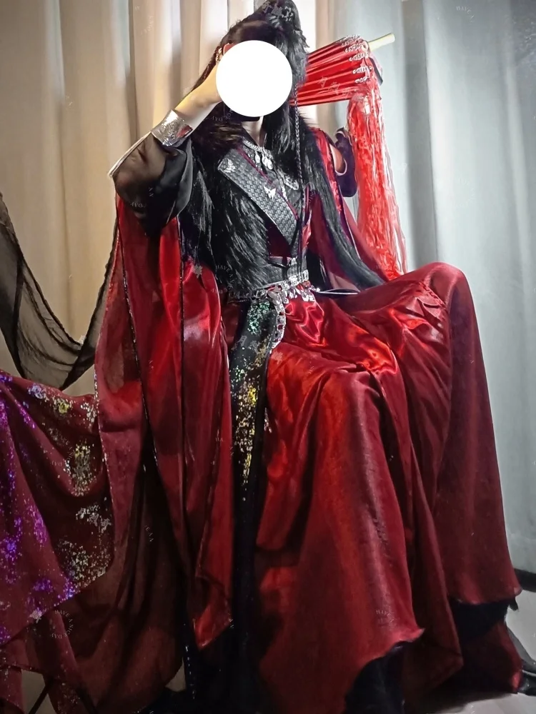 

Moon FieryStrange Ancient Sle Tian Guan Flower Ci Ghost King Cosplay Costume / Ancient Sle Performance Costume
