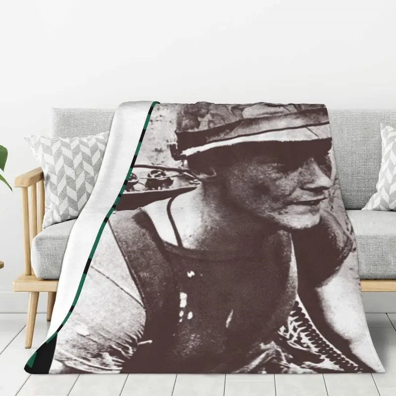 Custom British Rock Band Smiths Blanket 3D Print Soft Flannel Fleece Warm Throw Blankets for Home Bedding Couch Bedspreads