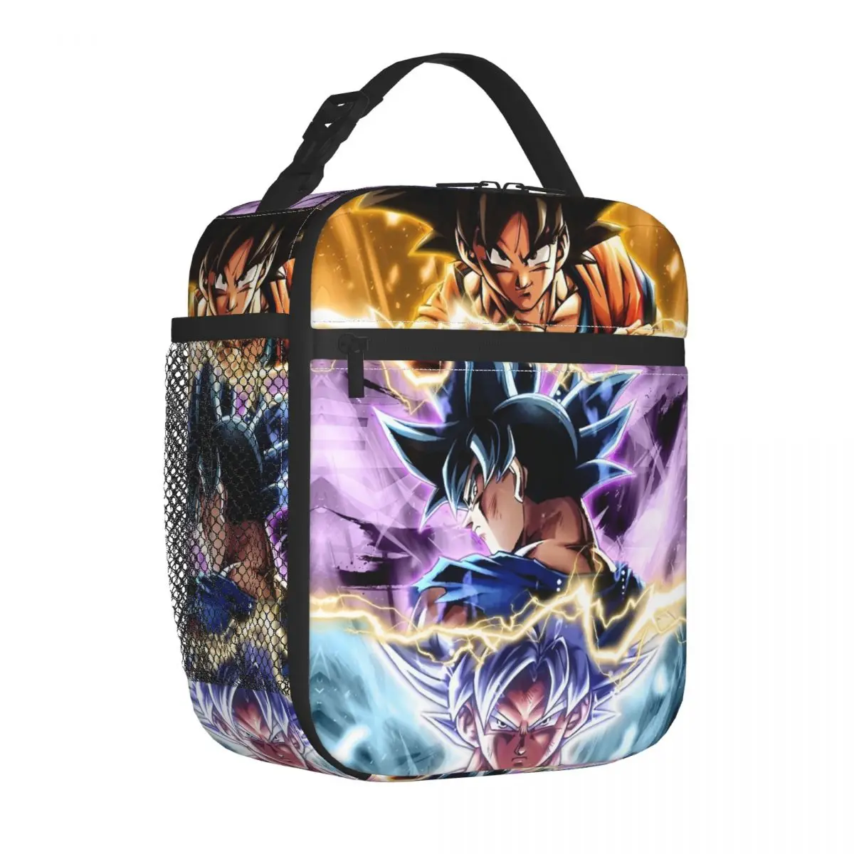 Dragon Ball Z Cartoon Insulated Lunch Bag Thermal Bag  Lunch Container High Capacity Tote Lunch Box Food Handbags Beach Travel