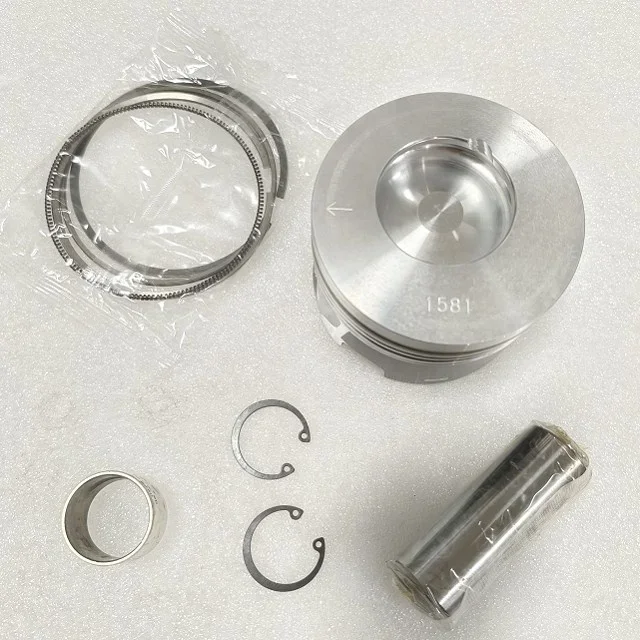 

Excavator Engine Piston Piston Kit 4LE2 Direct Injection Pick up diesel Engine Parts