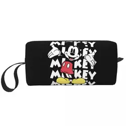 Public Domain Mickey Mouse Cartoon Large Makeup Bag Beauty Pouch Travel Cosmetic Bags Organizer for Women