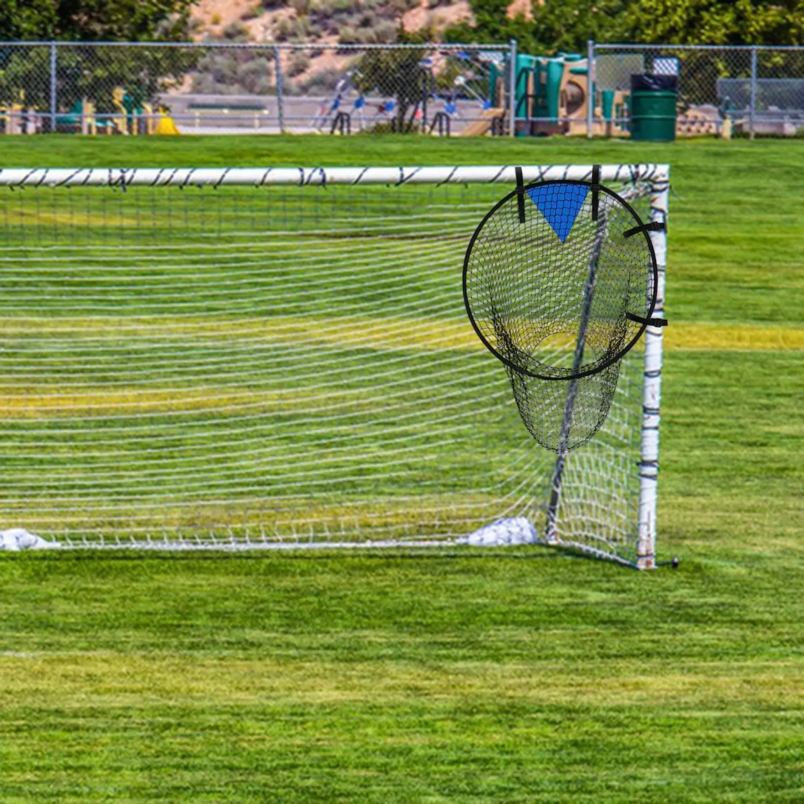 

Football Training Net, Football Target Net, Soccer Top Bins, Soccer Goal Target Nets for Backyard, Easy to Attach and Detach