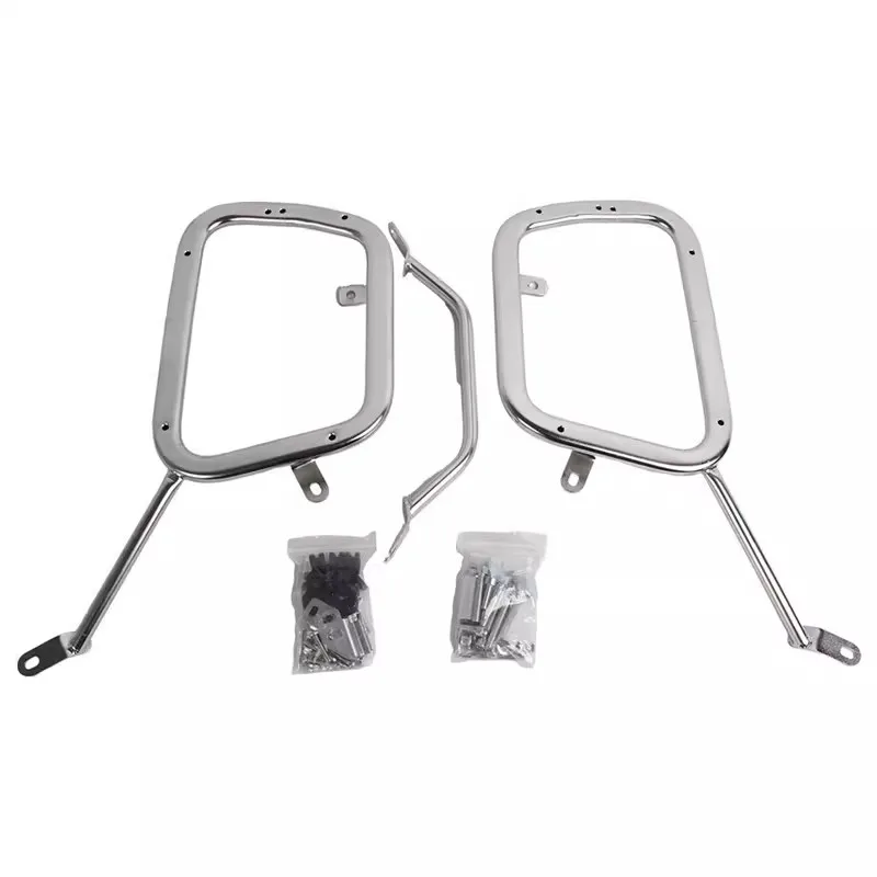 For Benelli TRK502 Motorcycle Side Case Stainless Steel Bracket Right Exhaust Pipe Support for Enhanced Riding Experience - view 4