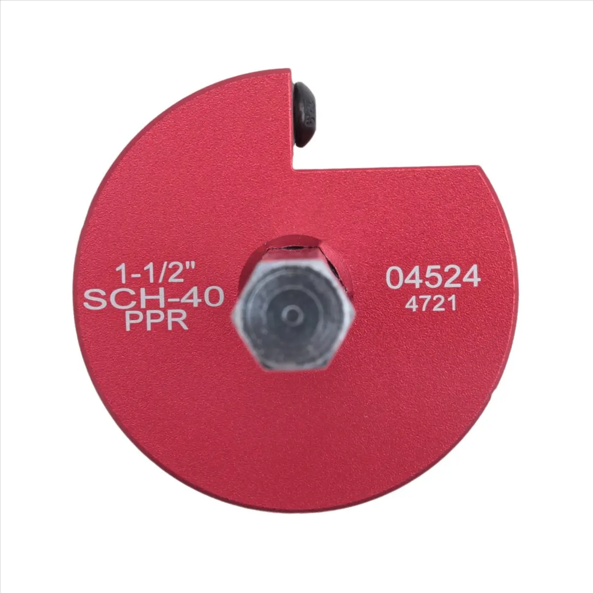 

Y17A 1 шт. Зенкер для ПВХ труб с лезвием 1-½ дюйма, зенкер для очистки ПВХ труб с шестигранным хвостовиком 3/8 дюйма для ремонта труб ПВХ План 40