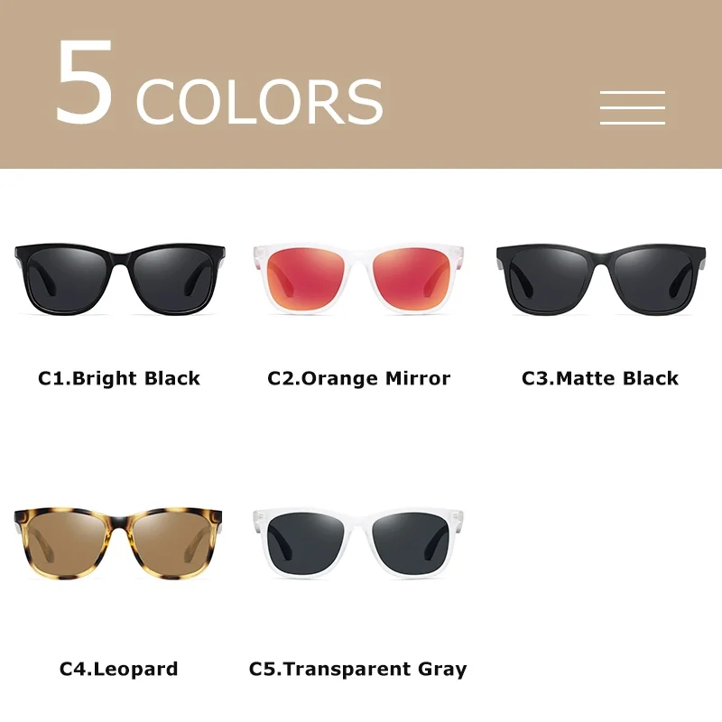 CRIXALIS Women\'s Sunglasses Square Anti Glare Driving Mirror Polarized Sun Glasses For Men Vintage Shades 2023 zonnebril dames