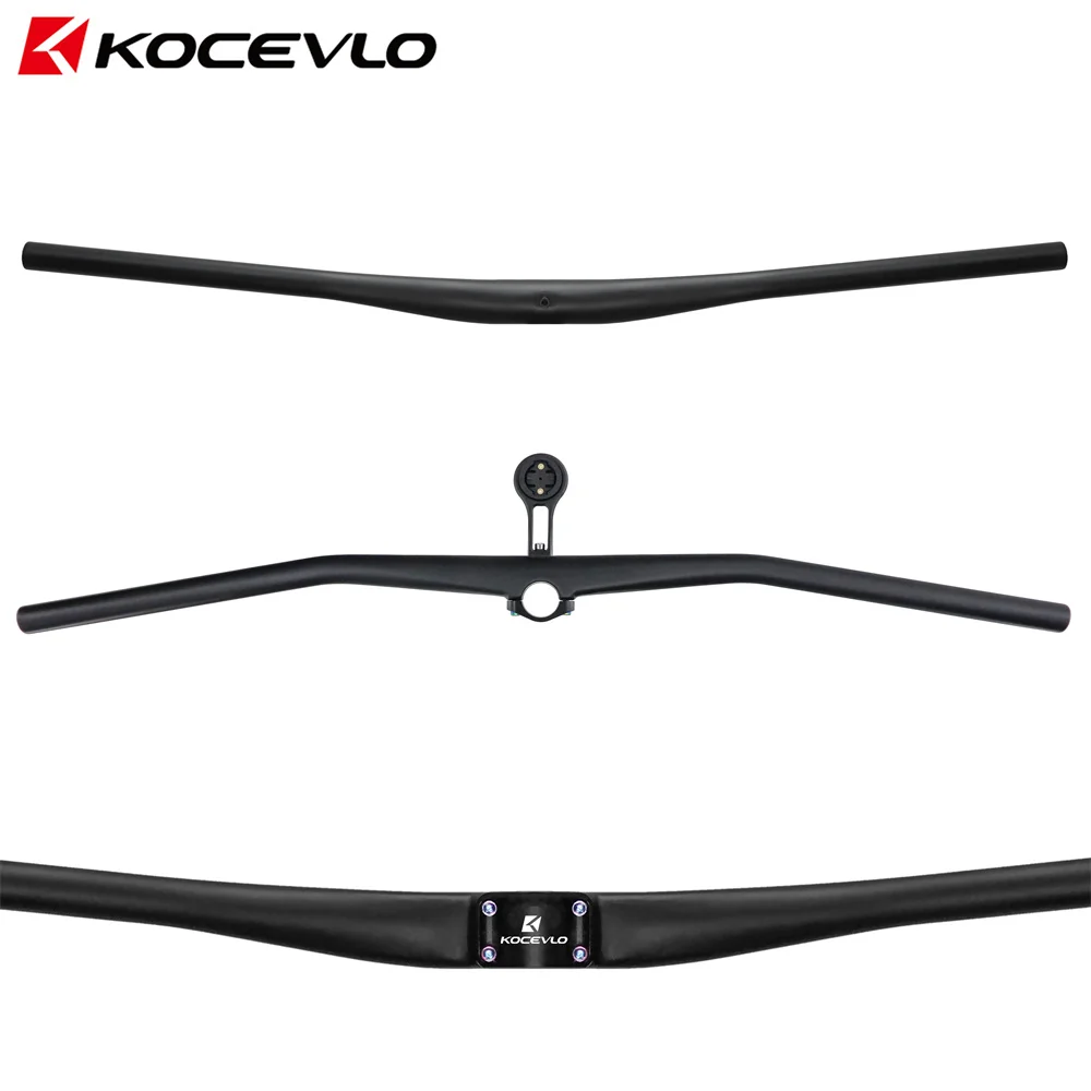 مقبض دراجة كربون مدمج 800x35 مم من Kocevlo: تقييم شامل لأداء وتصميم المقبض المثالي للدراجات الجبلية