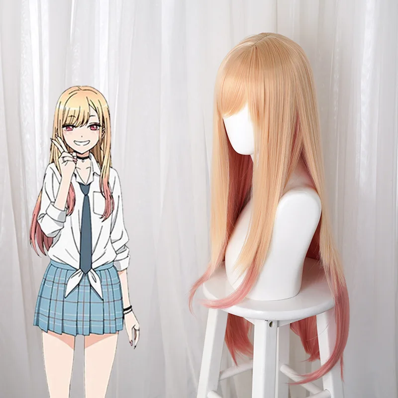 ドレッシングルームのマネキンが恋に落ちる 鬼堂海夢コスウィッグ、黒川雫メイド、グラデーション、ショートヘア