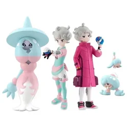 Pokemon CANDY TOY Go SCALE WORLD VOL BEDE Hatenna Hattrem Hatterene Galar Region Cute 1/20 Action Figure Toys