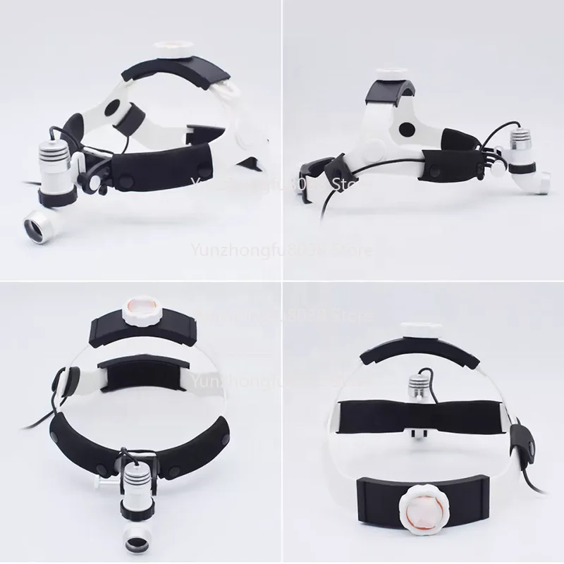 

5W Wireless den-tal ENT Headlamp Shadowless LED Surgical Headlight with Camera