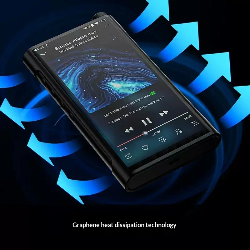 FiiO M15S MP3 DSD decoding of portable high-definition lossless music player for PDA Full-format Bluetooth decoding QCC5124