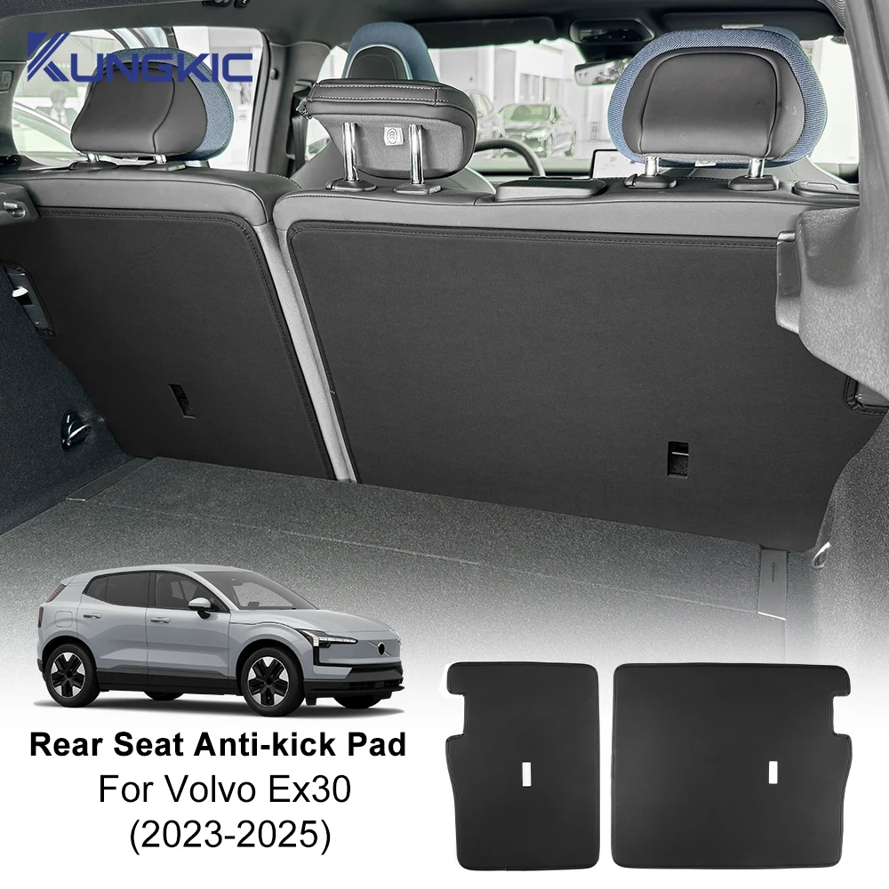 PU Leather For Volvo EX30 2023 2024 2025 2026 Ex30 Cross Country Car Seat Covers Back Protectors Mats Against Mud Dirt