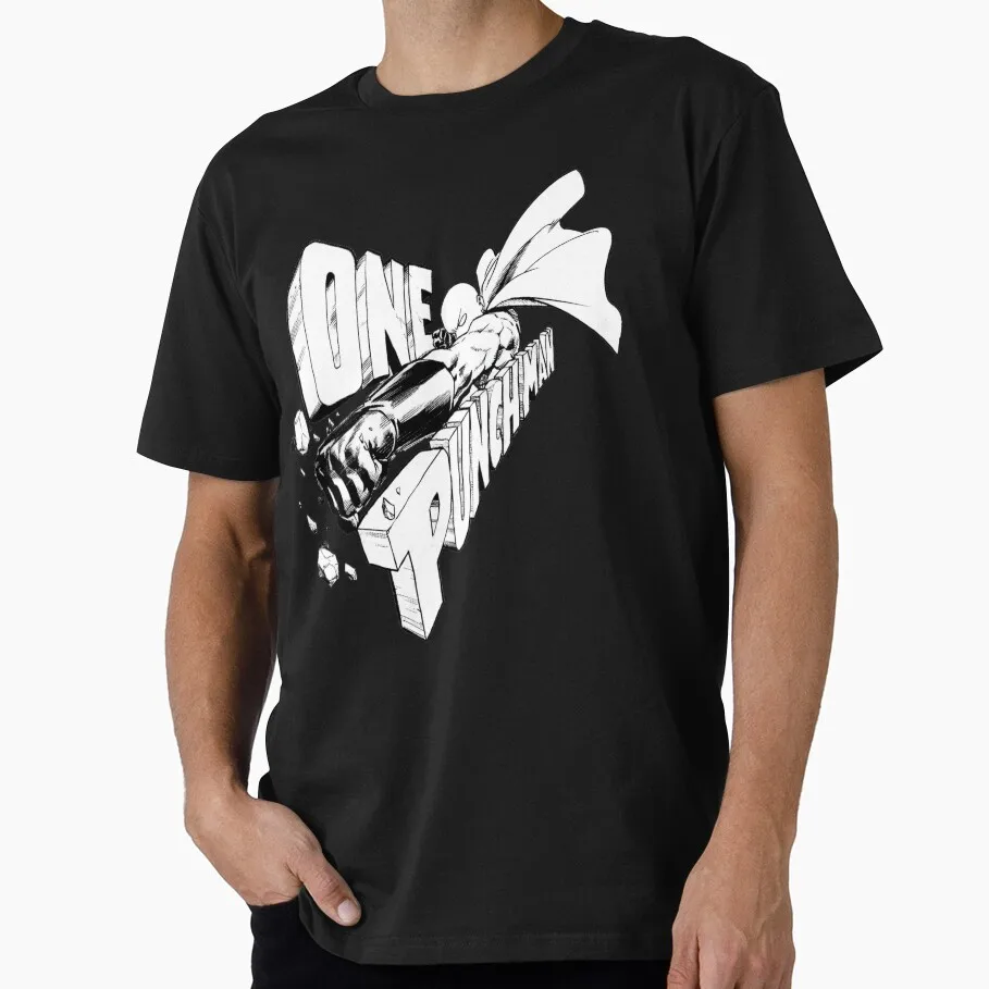 The strongest character ever existed Saitama Superhero Anime Gift T-shirt 1207 One Punch Man Manga Print Graphic Clothes