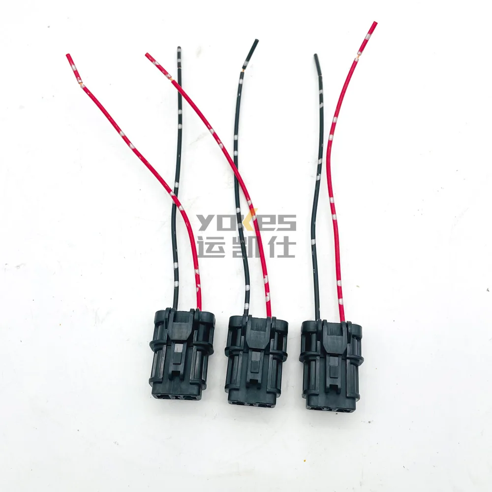 For Pc200-7 Pc200-6 2pin Pressure Sensor Plug Connector High Quality Factory Wholesale Excavator Parts Komatsu Yanmar