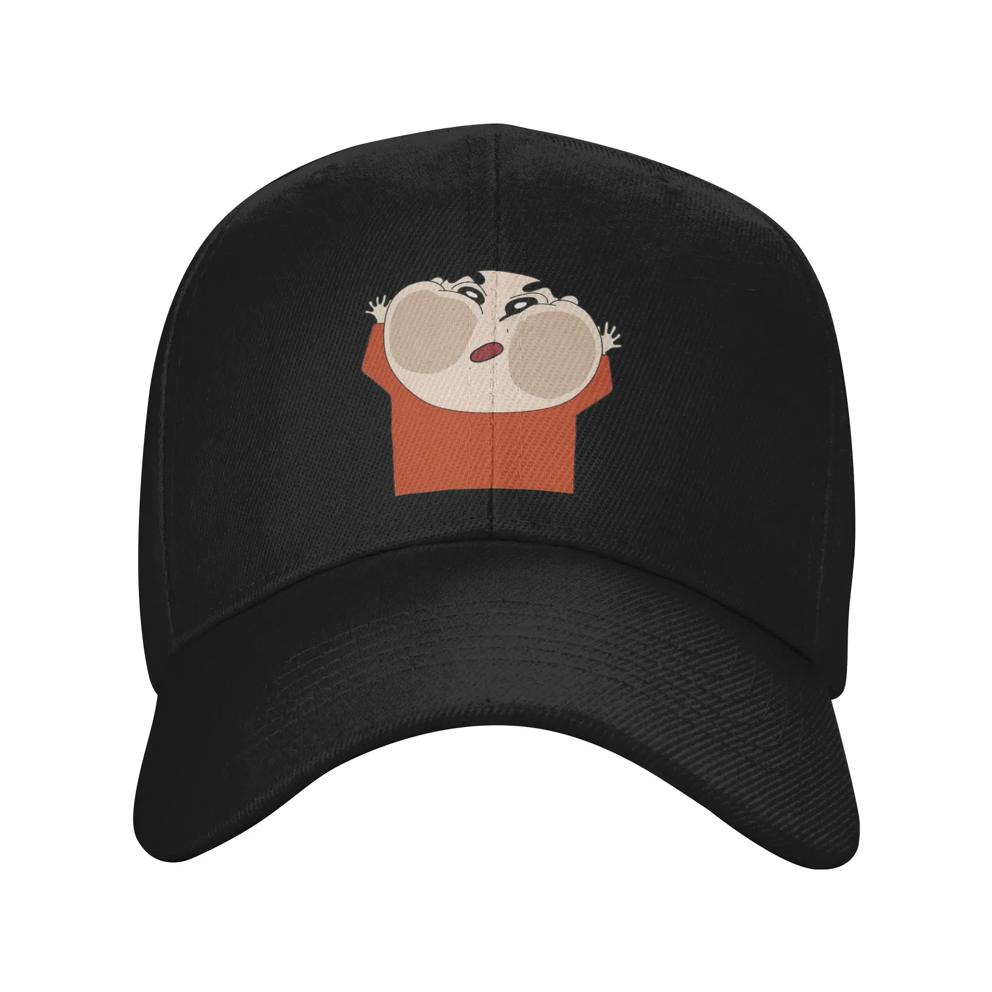 Shinchan Face Baseball Cap Men Women Hip-Hop Sun Hat Crayon Shin-chan  Dad Hat Breathable Snapback Caps Sun Hats