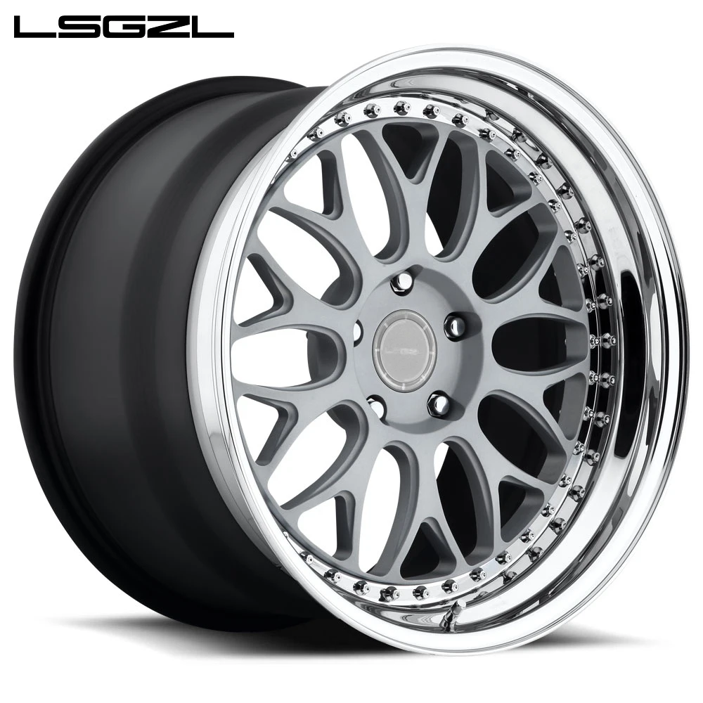 Forged 2 Piece 3 Piece Deep Lip Deep Dish Passenger Car Jante 15 17 20 26 28 Inch for jeep chevrolet Alloy Wheel Rims