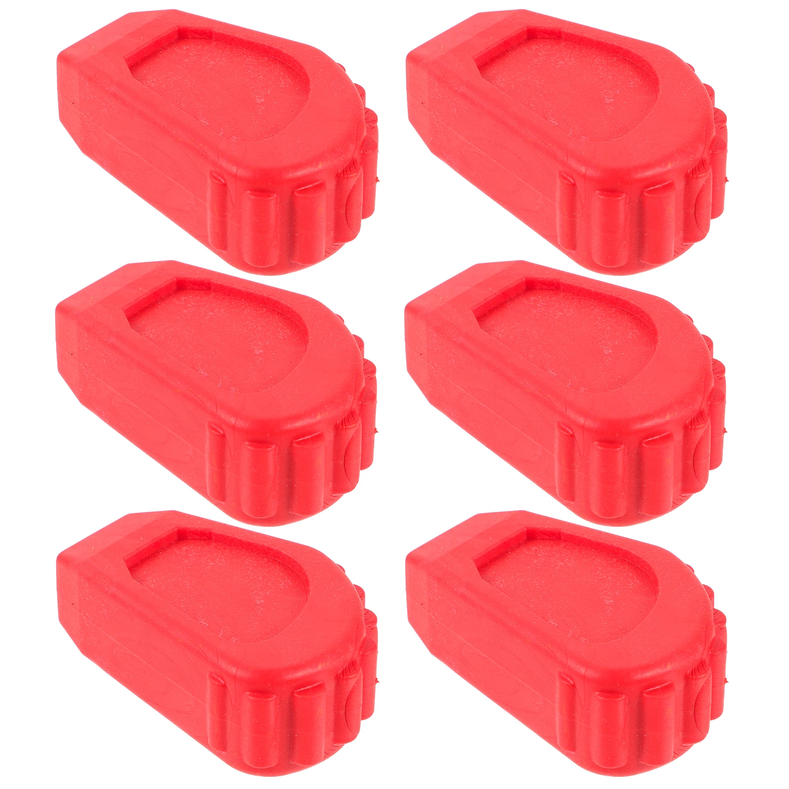 

6 Pcs Drum Pad Rack Protector Shoe Cover Anti Skid Feet Rubber Stand Dampening Pads Protective