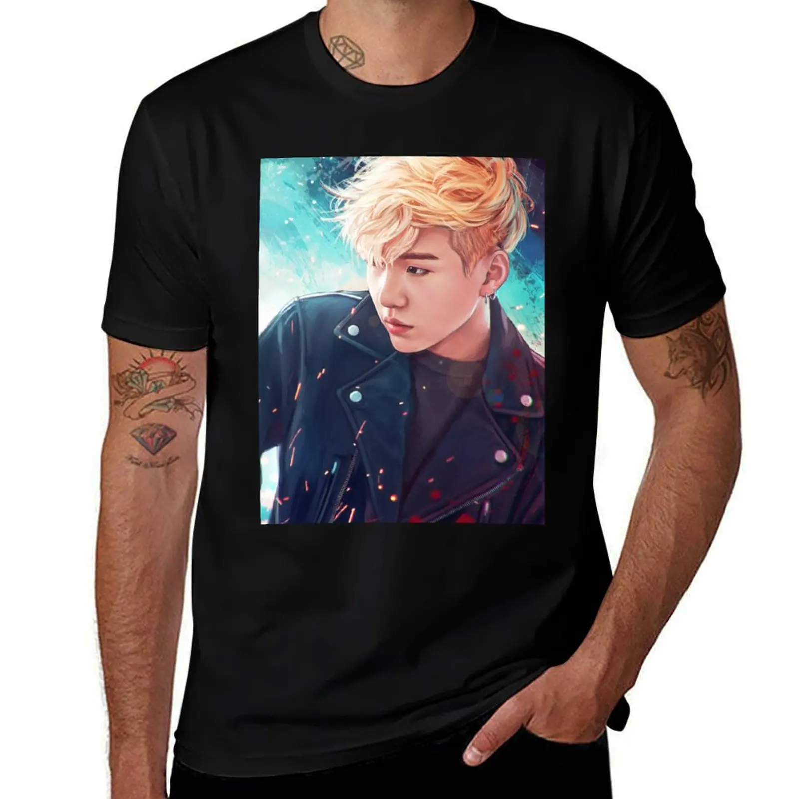 

#AgustD Good Work T-Shirt man t shirts graphic t shirts cotton 100%
