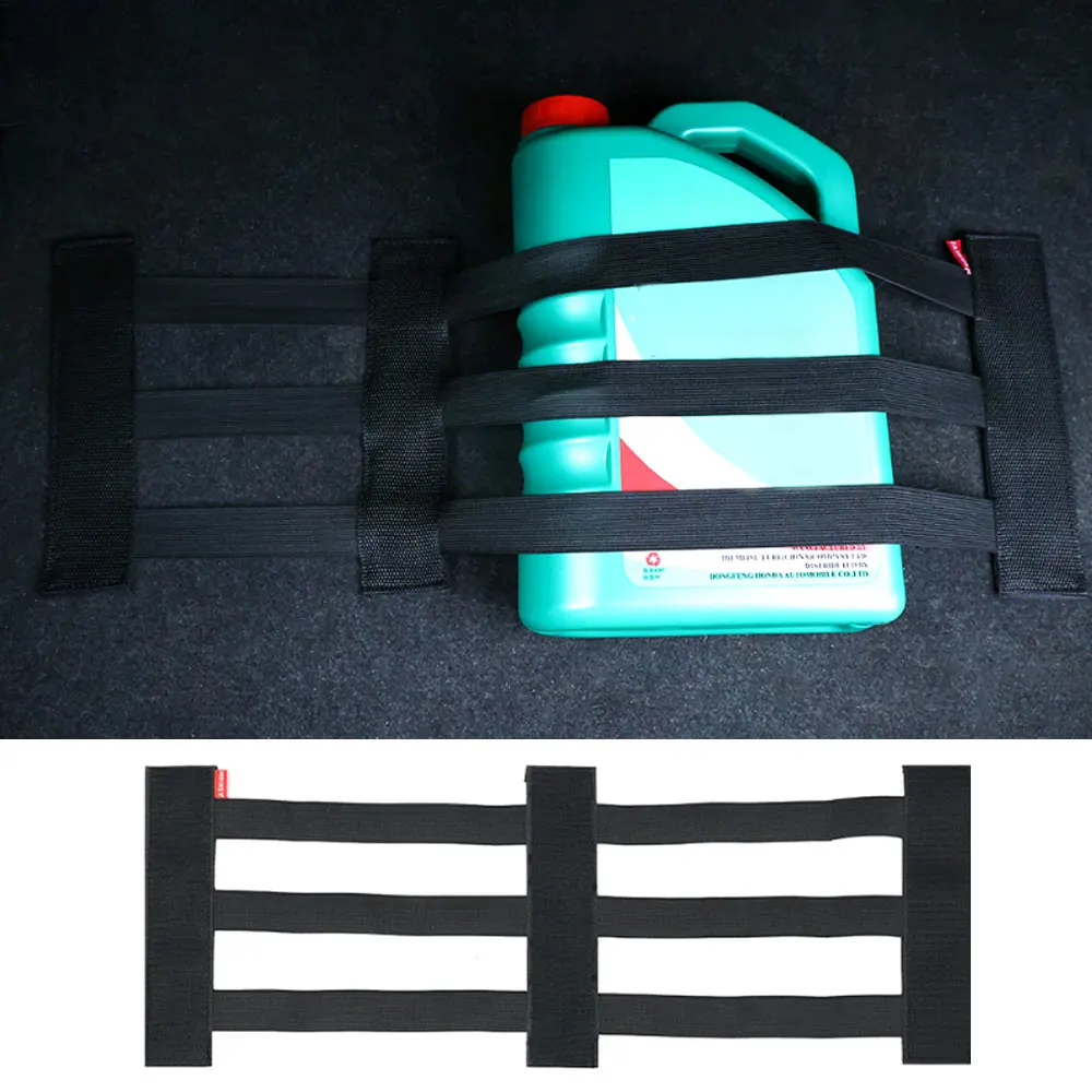 

Car Trunk Elastic Storage Belt Fire Extinguisher Tank Tools Fixed Tapes Car Interior Binding Strap Organizer Auto Accessories