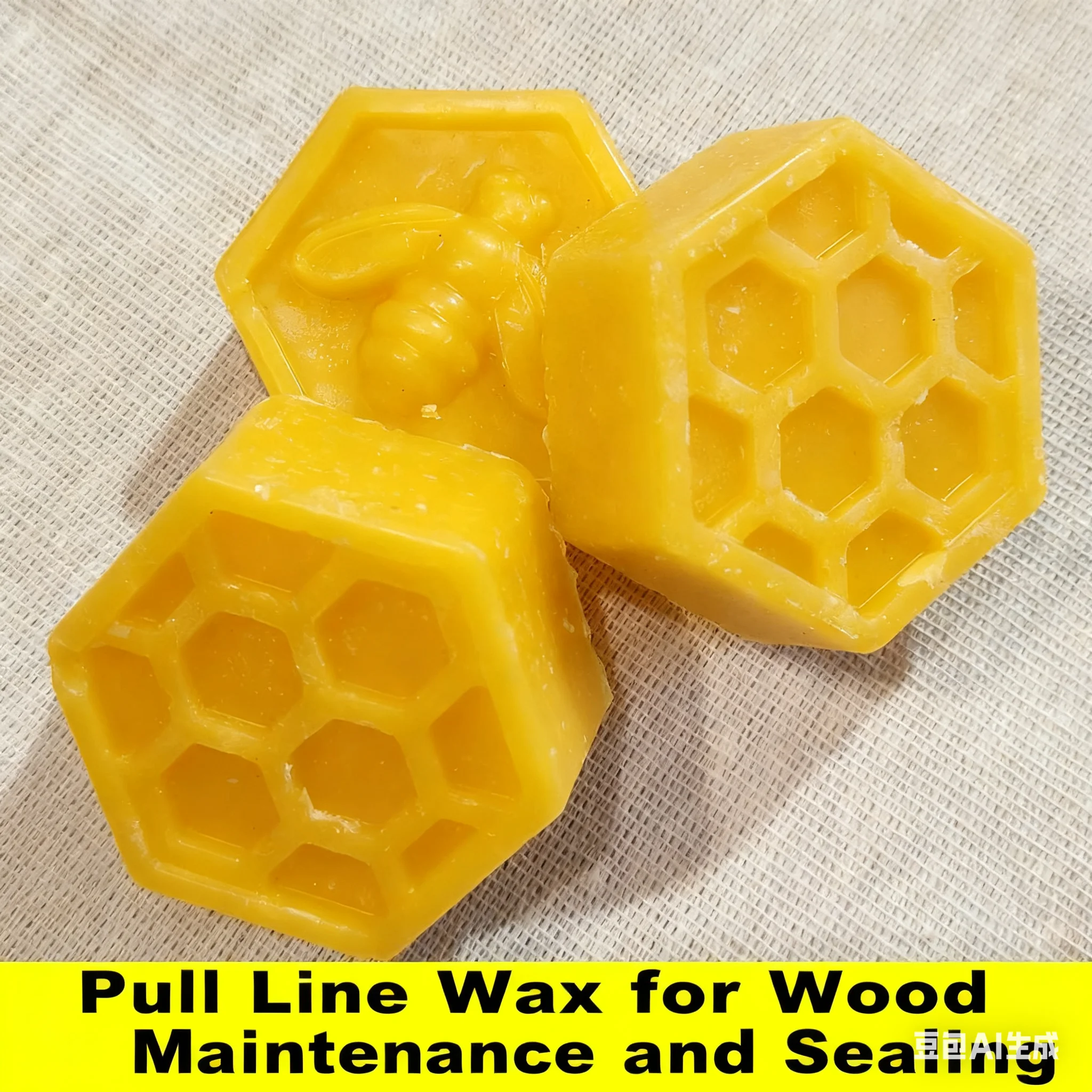 DIY 500g Beeswax Pure Natural High Concentration Premium Beeswax Wood Polisher Wooden Care Wax Hardwood Floor & Furniture view 5