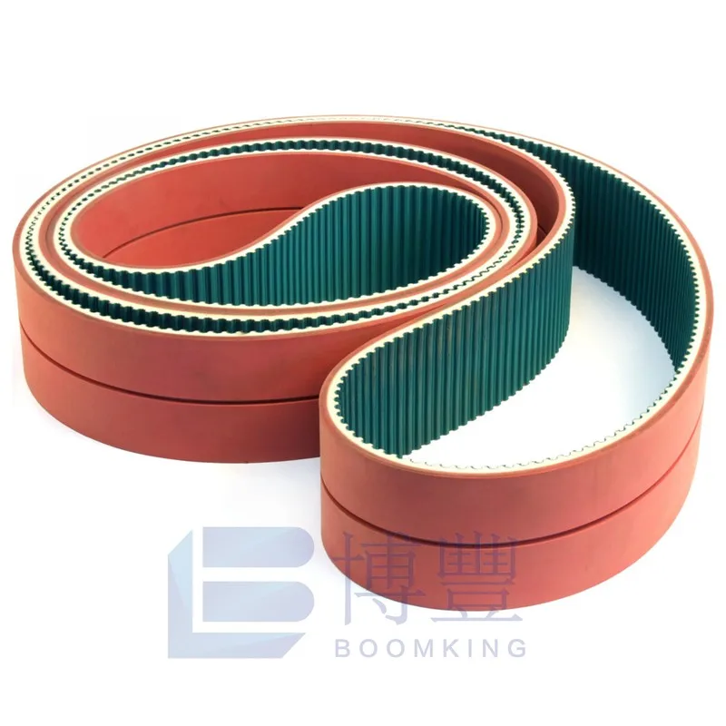 Truly Seamless PU Timing belt 100T10-4540/5680 3APL J NFT Polyurethane synchronous,transmission belt for scm-tecmatic T300