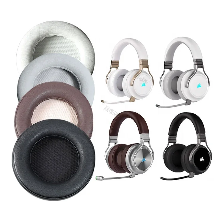 Ear Pad for CORSAIR VIRTUOSO RGB Wireless SE Headset Headphones Leather Sleeve Earphone Earmuff