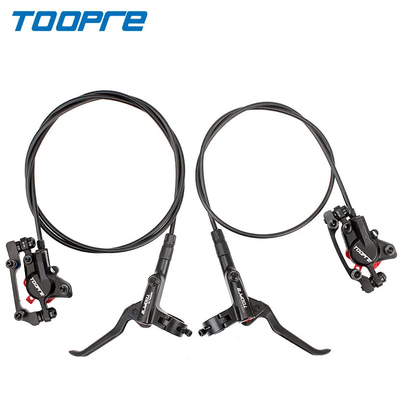 Toopre Bicycle Brake MTB Brake Hydraulic Disc Brake Calipers Front Rear 800mm/1450mm Bicycle Oil Pressure Disc Brake Set