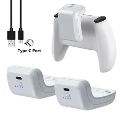 Hisewen PS5 Controller Battery Pack 3000mAh Fast Charging External Battery for PS5 Elite Wireless Gamepad Gaming Accessory