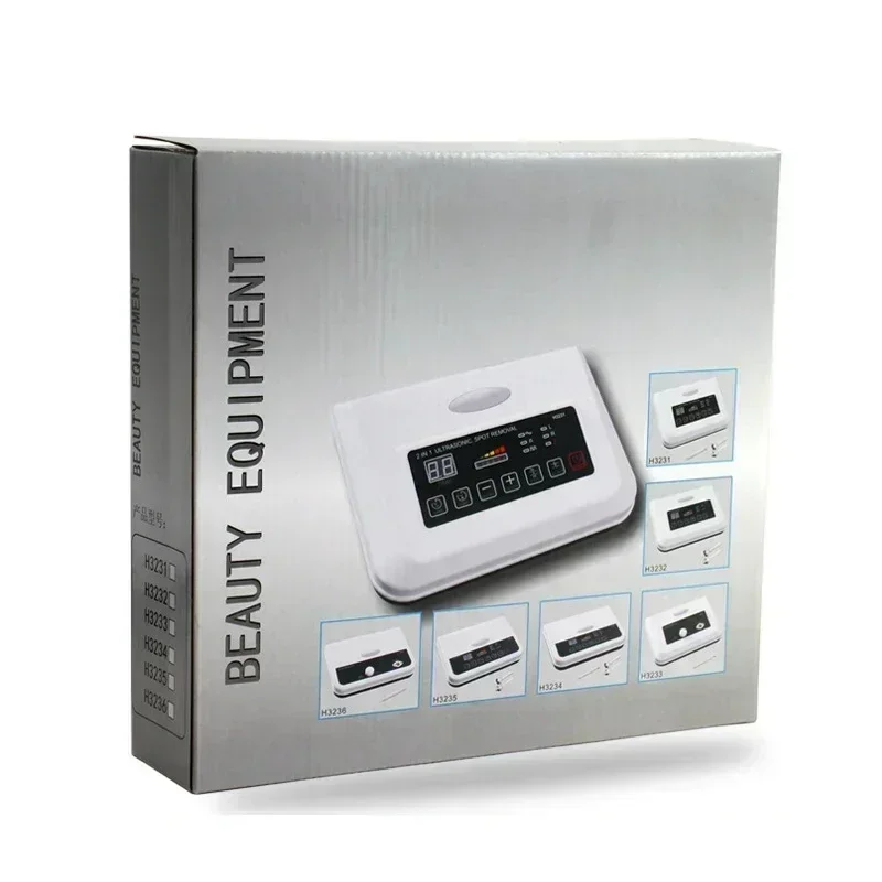 3 in 1 Ultrasonic Beauty Machine Mole Spot Remover Ultrasound Facial Massager Face Eye Care Tool Skin Tightening Deep Cleaning