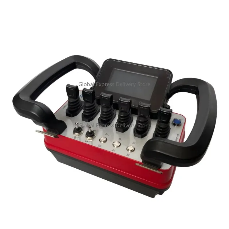 Italy-Made Waterproof Crane Wireless Remote Controller | 6 Joysticks Heavy-Duty Radiocomando Per Gru (12V/24V)