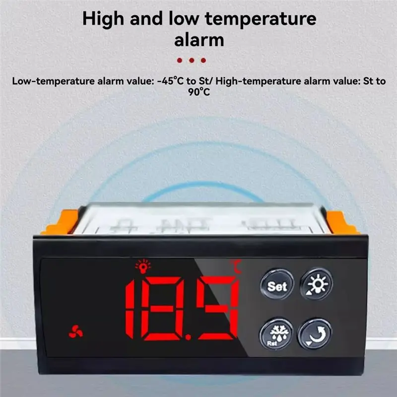 ABKJ-ECS-310 Digital Display Freezer Thermostat Smart Electronic Refrigerator Temperature Control Switch 220V