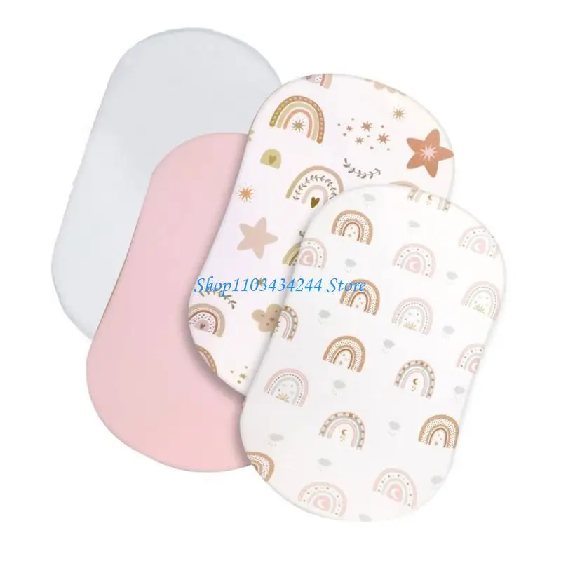 مجموعة ملاءات سرير الأطفال اللطيفة من القطن، ملحقات سرير الأطفال الصغار، ديكورات غرف الأطفال للجنسين للأولاد والبنات