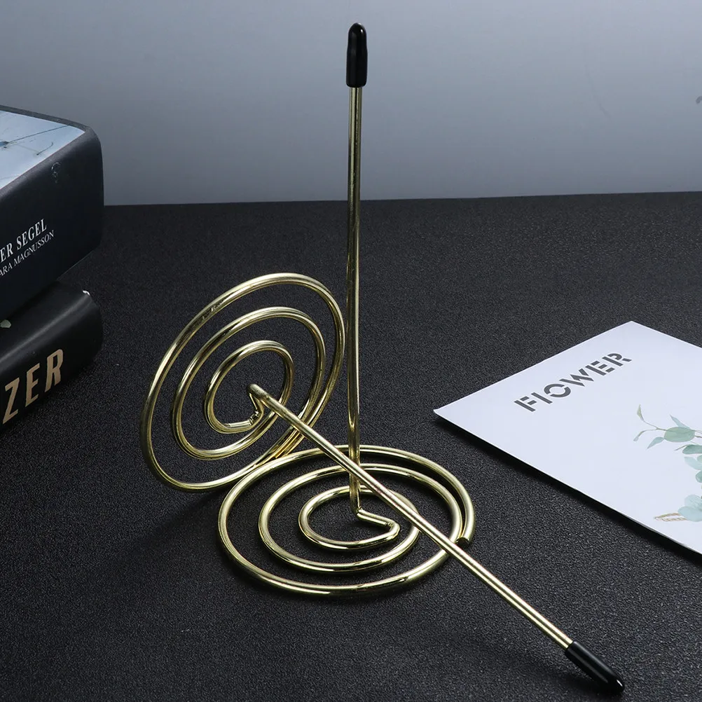 3Pcs Menu Summons Fork Premium Metal Needle Bill Holder Receipt Memo Organizer for Restaurant Office Bill Holder