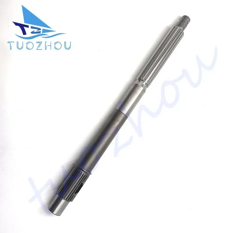 

688-45611 Propeller Shaft For Yamaha Outboard Motor 2T 75HP 85HP; 4T 50HP 60HP 65HP Parsun T85-04000501; 688-45611-00
