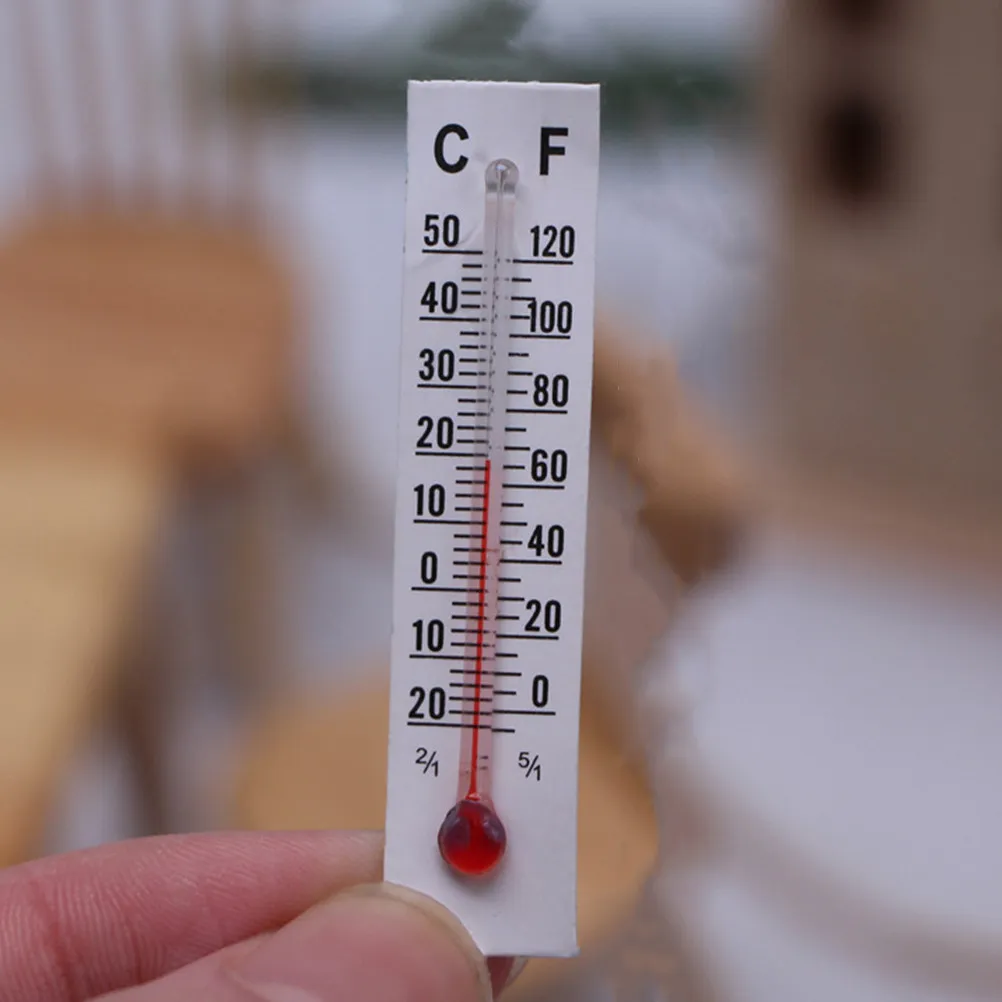 

25 шт. миниатюрных реалистичных термометров-моделей для декора спальни, игр и поделок