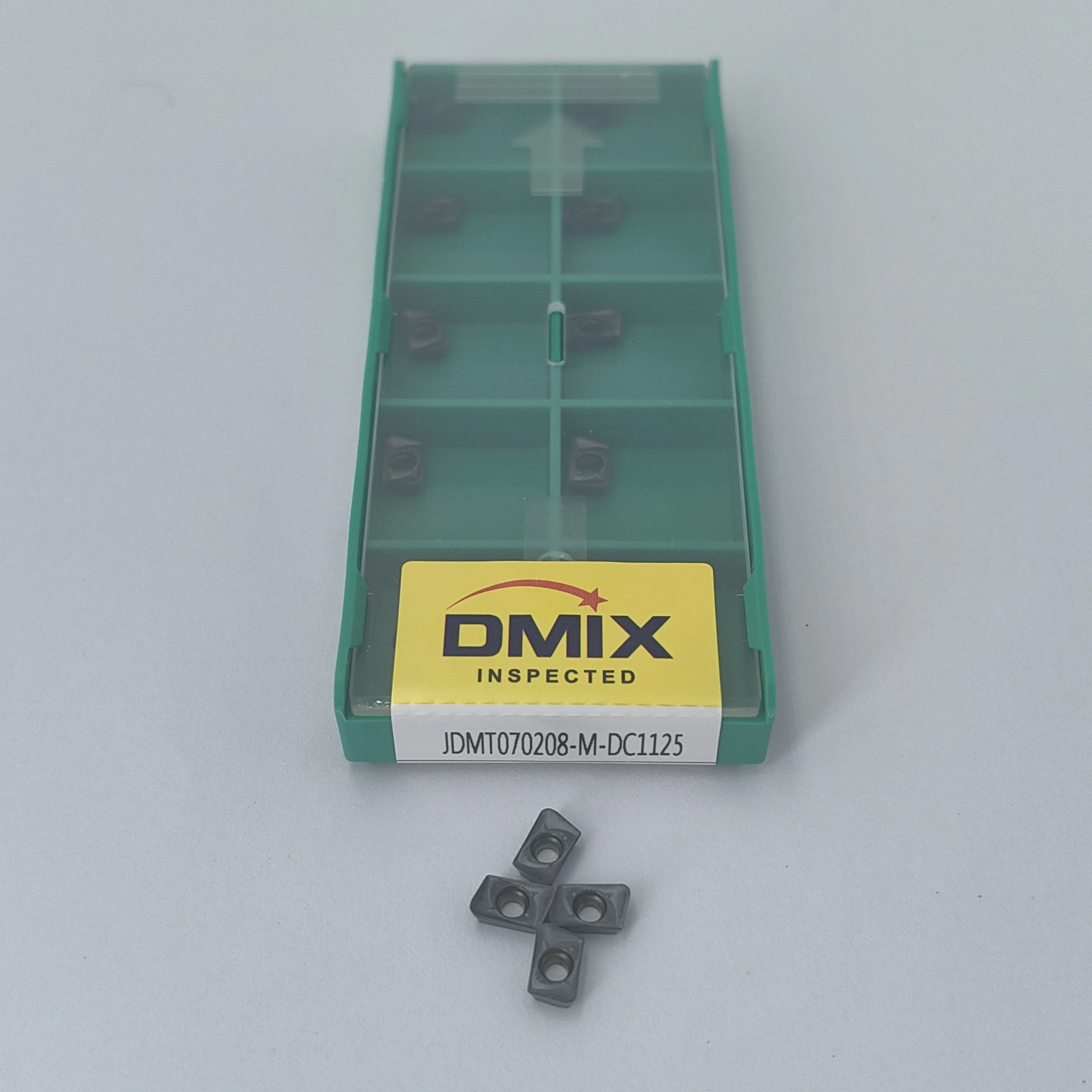 DMIX ASM07 milling cutter JDMT070208/JDMT070204-M Carbide Inserts For Steel processing(10Pcs/Set)