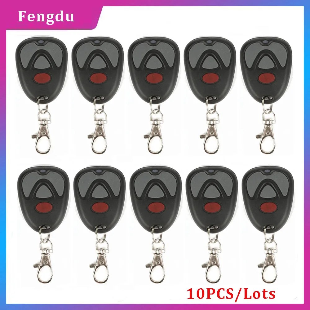 Universal Gate Remote Control 10PCS Fixed Code Garage Door Commands Electric Gate Control