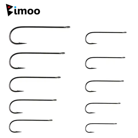 50 Aberdeen Long Shank Fishing Hooks Bimoo