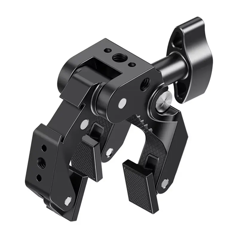 

Y43A-CO78 Мощный зажим Eagle Claw с 3 захватами, высокой стабильностью и креплением Cold Shoe 1/4 дюйма для съемок на улице