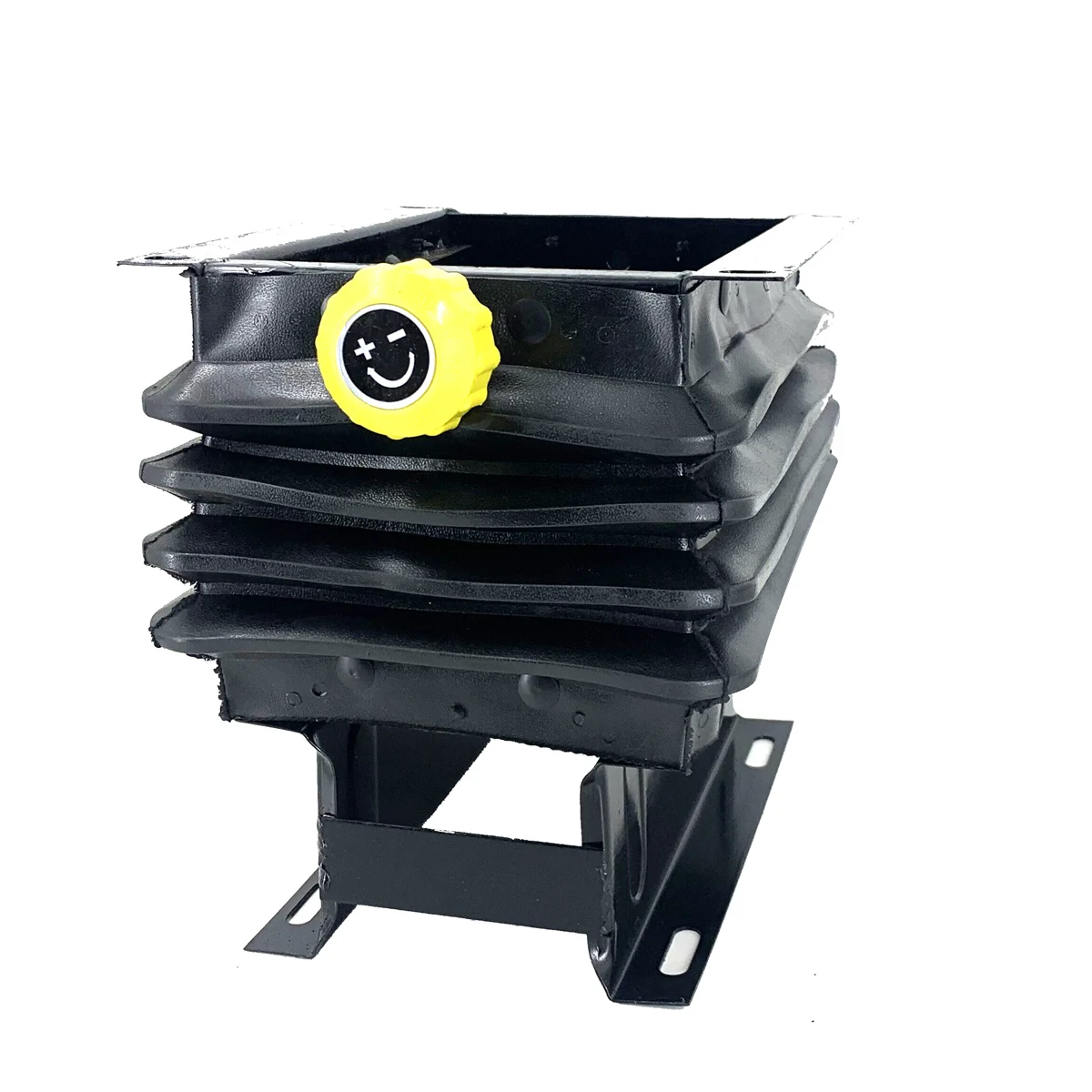 Base de suspensão mecânica do conjunto do assento do veículo de construção do airbag da absorção de choque do assento do carregador