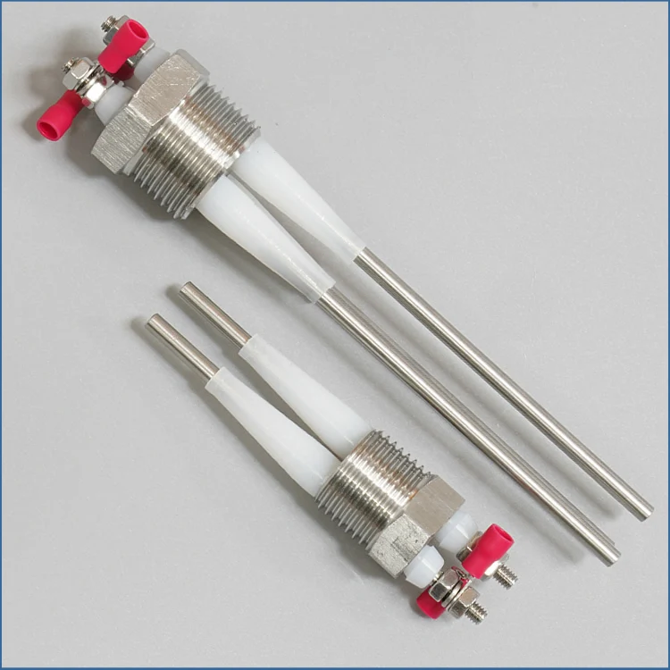 6-point 3-pole stainless steel boiler water level electrode liquid level probe probe induction rod sensor probe