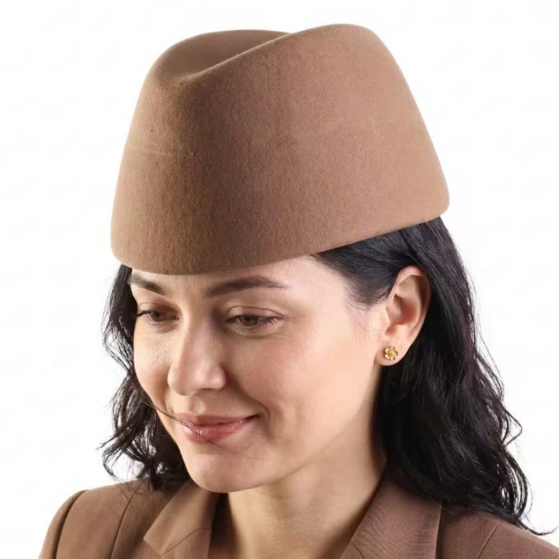 

Hat Muslim Women Men Clothing Prayer Cap Islamic Taqiyah Kufi Tax Products Kippa Elliptical Wool Turkish 03702