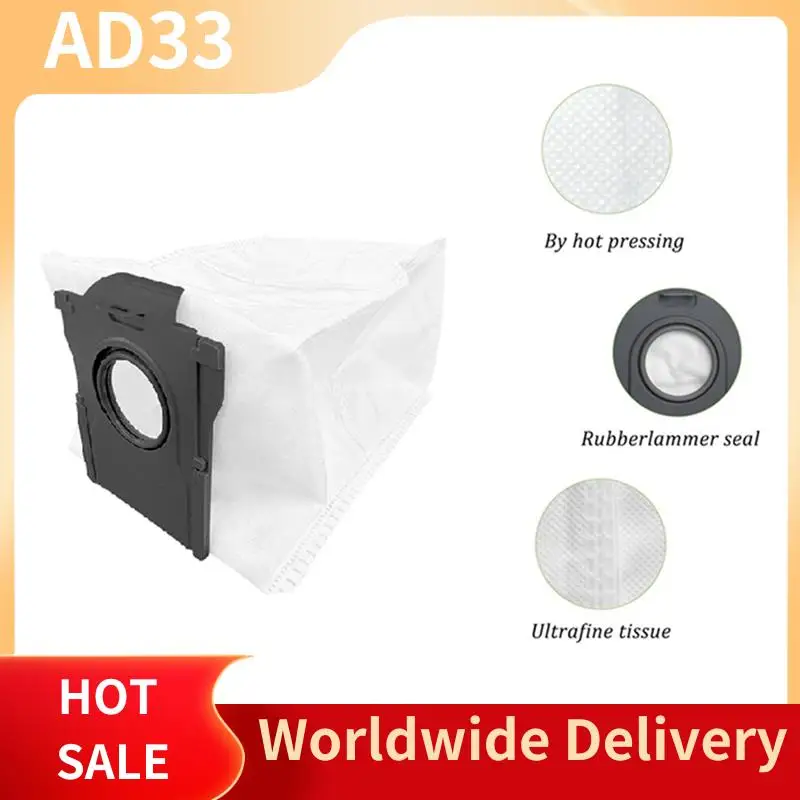 2025 New26pcs Fordreame Mova P50 Pro Ultra/ P10 Pro Ultra/ P10 Ultra Spare Parts Brush Hepa Filter Mop Cloth Dust Bag Parts