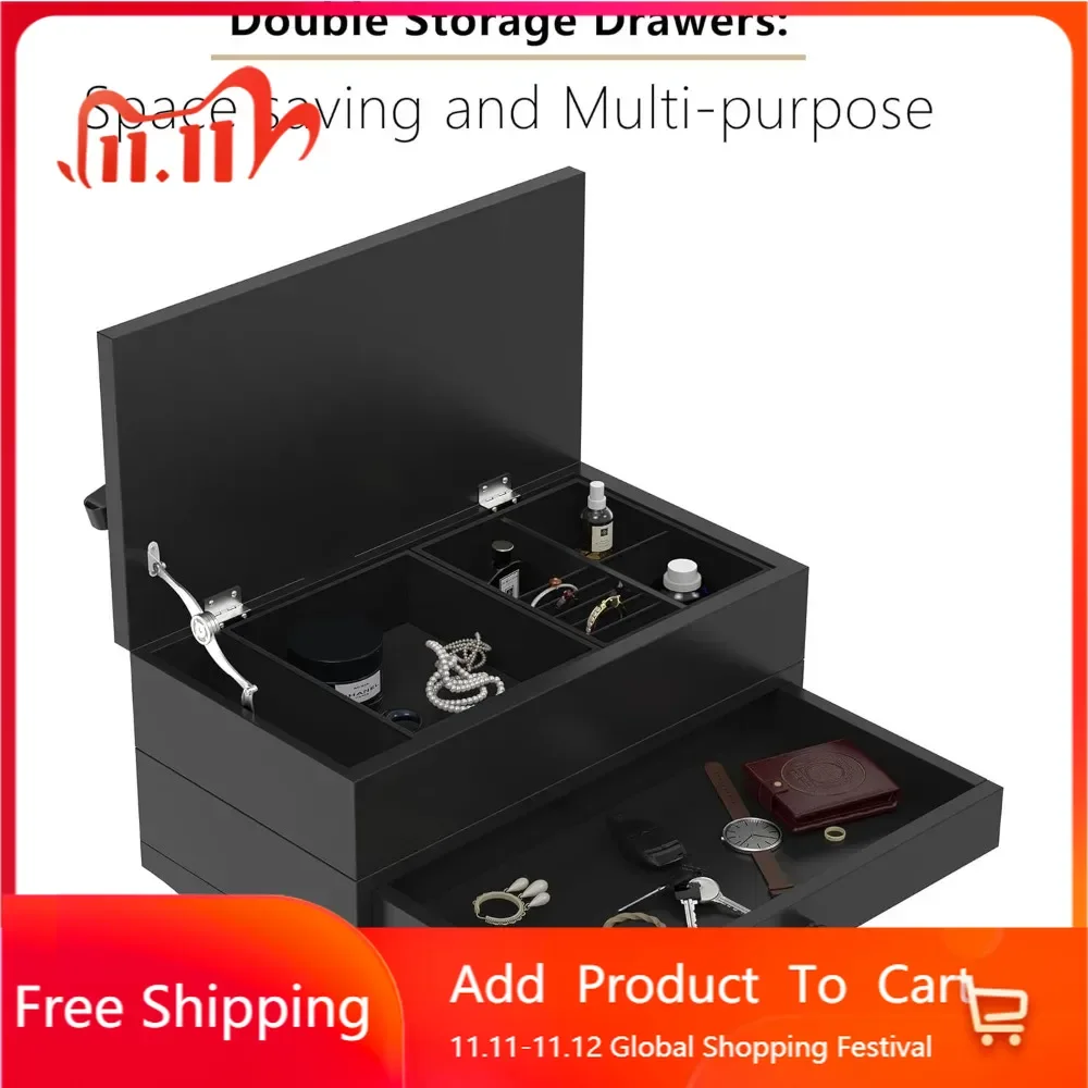 

Деревянная вешалка-стойка для мужской одежды, вешалка для одежды с ящиком, вешалка для пальто, поднос, перекладины, полка для обуви, вешалка для женской одежды в спальню, для гостиной