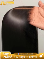 Gluesless Straight Wig re Cut Ready Wear To Go Straight Human Hair 4x4x5 HD Lace Front Wigs Human Hair For Women Natural