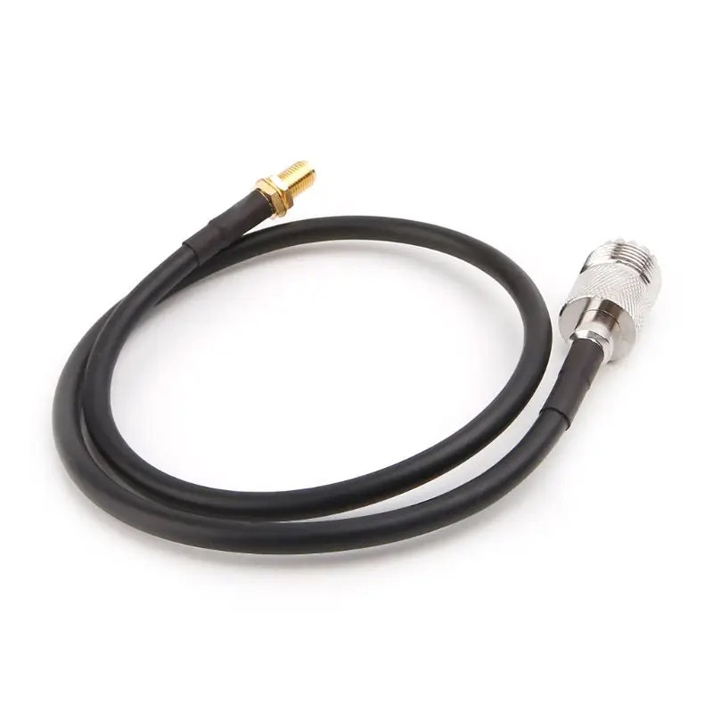 Fêmea SMA conjunto coaxial Cabl do RF do da trança da frequência ultraelevada SO239 PL259 RG58 fêmea