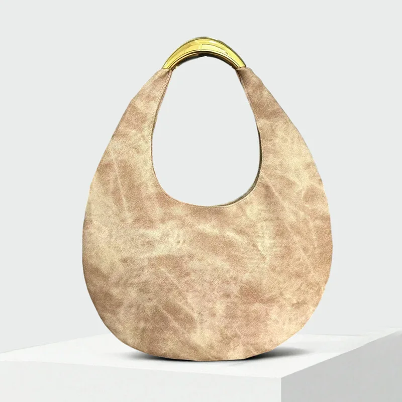 

Женская брендовая дизайнерская сумка с верхней ручкой и одним ремешком, сумка-хобо, роскошная ковбойская веганская кожаная модная шикарная сумка подмышками