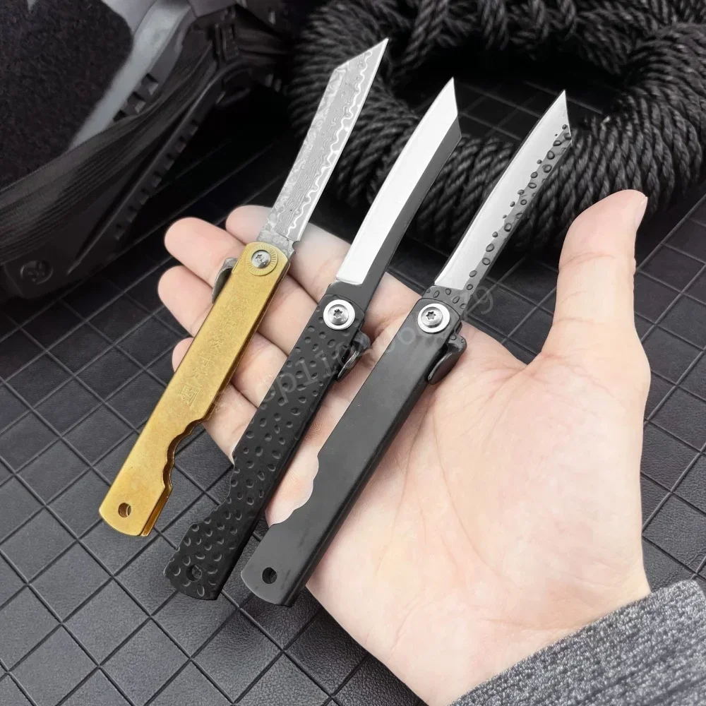 

Japan Forged Steel Folding Knife Outdoor Sharp Hiking Hunting Pocket Survival Knife EDC Camping Cutting Defense Tool