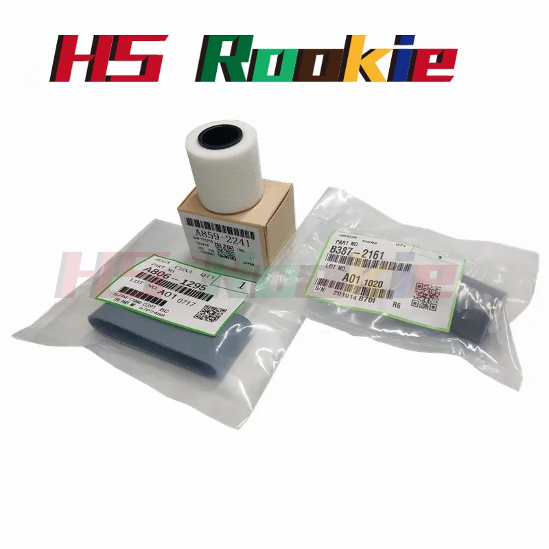 

1 комплект A806-1295 B387-2161 A859-2241 для Ricoh MP 4000 4001 4002 5000 5001 5002 C2800 C3300 C4000 C5000 Комплект ролика захвата ADF